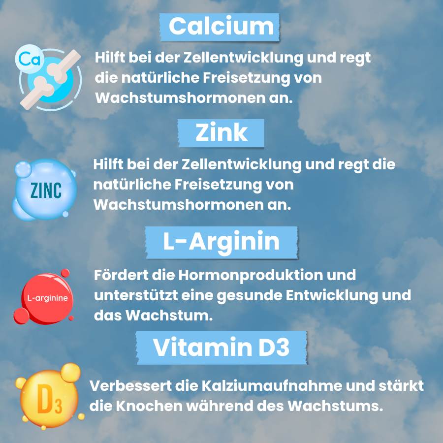 Mynutrikid Gummies Wachstum+