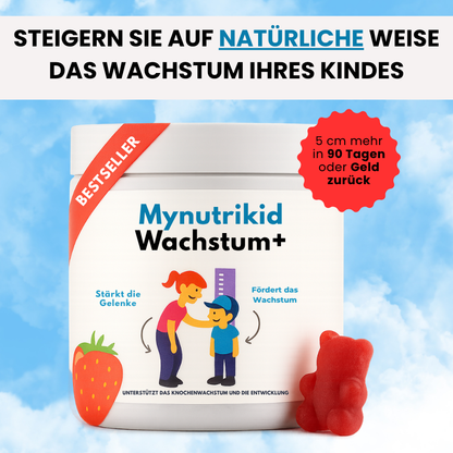 Mynutrikid Gummies Wachstum+